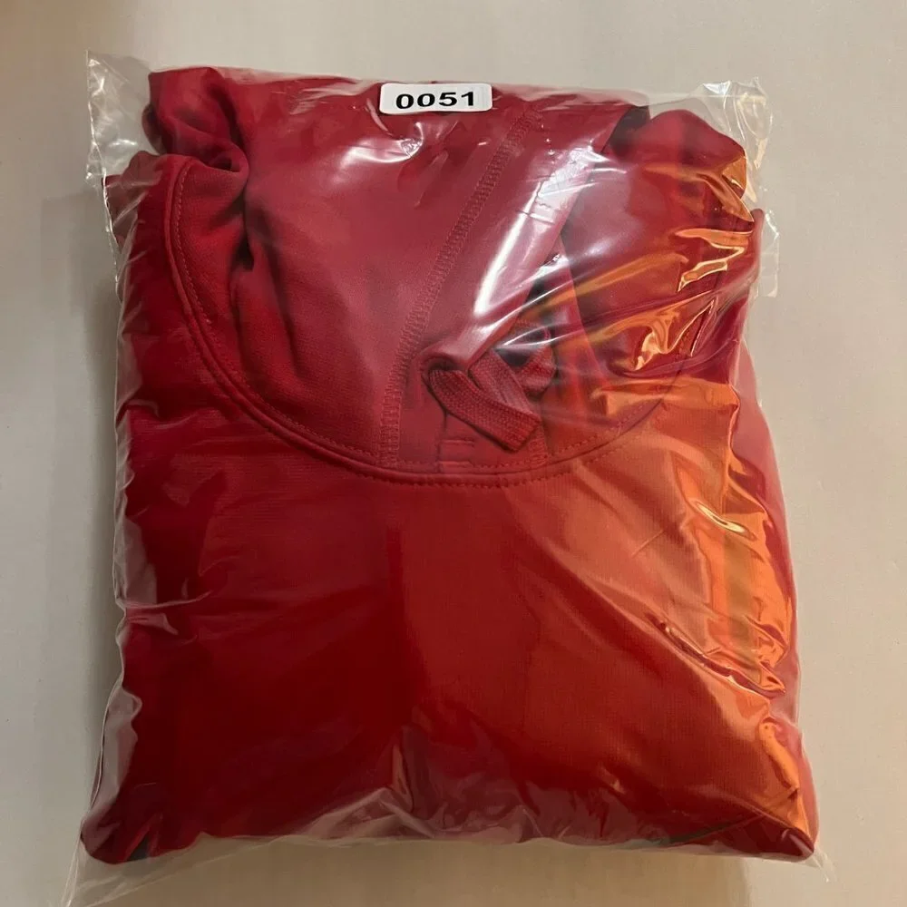 Nike Therma - Fit Mens Hoodie Red Pullover Sweatshirt